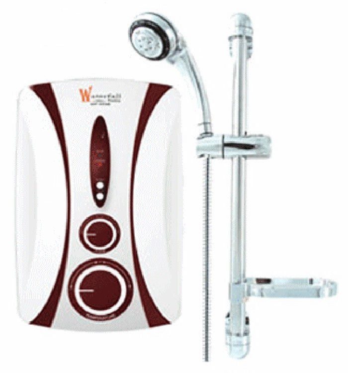 Máy tắm nước nóng siêu mỏng Waterfall WF-333E - Hàng chính hãng