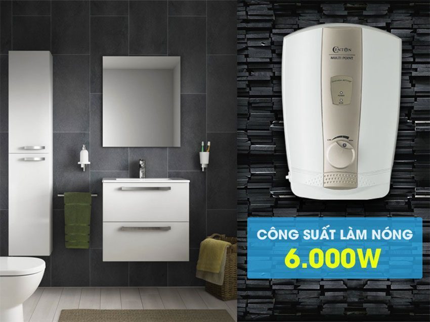 Máy tắm nước nóng trực tiếp Centon M777E-EMC - Hàng chính hãng