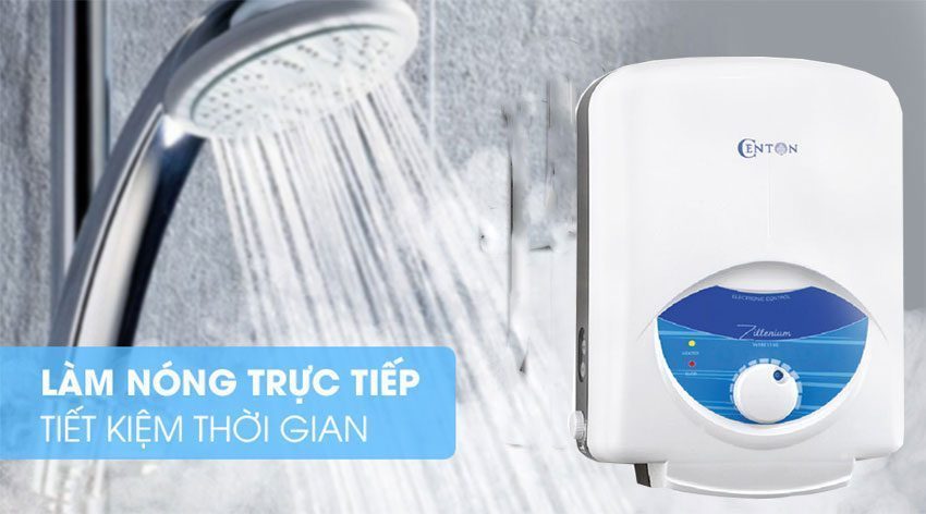 Máy nước nóng trực tiếp Centon WH8118EP-EMC - Hàng chính hãng
