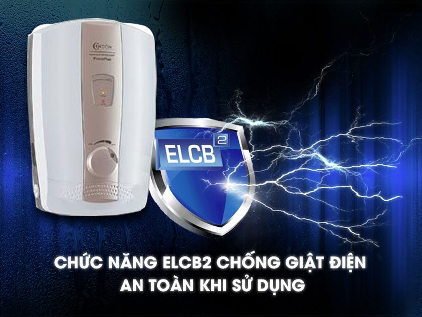 Máy tắm nước nóng trực tiếp Centon WH8558EP-EMC - Hàng chính hãng