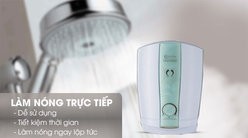 Chức năng của máy tắm nước nóng trực tiếp Centon WH8998E-EMC