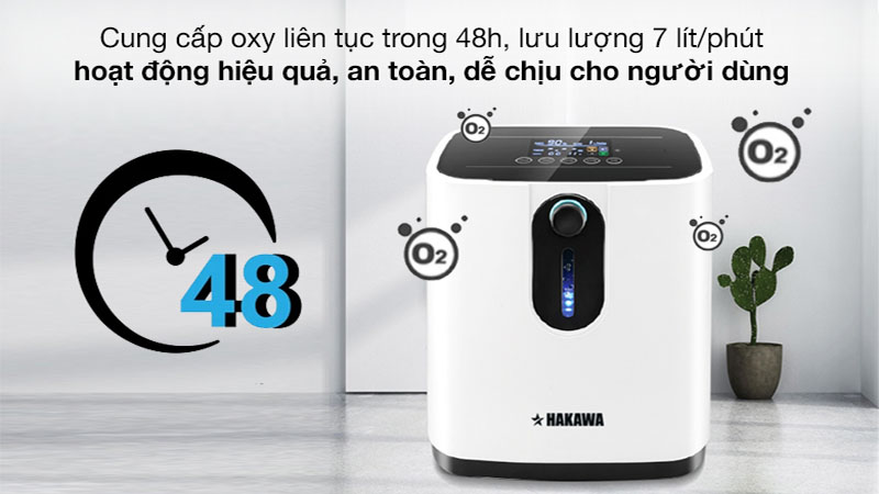 Máy tạo Oxy Hakawa HK-07-ZY1Z - Hàng chính hãng