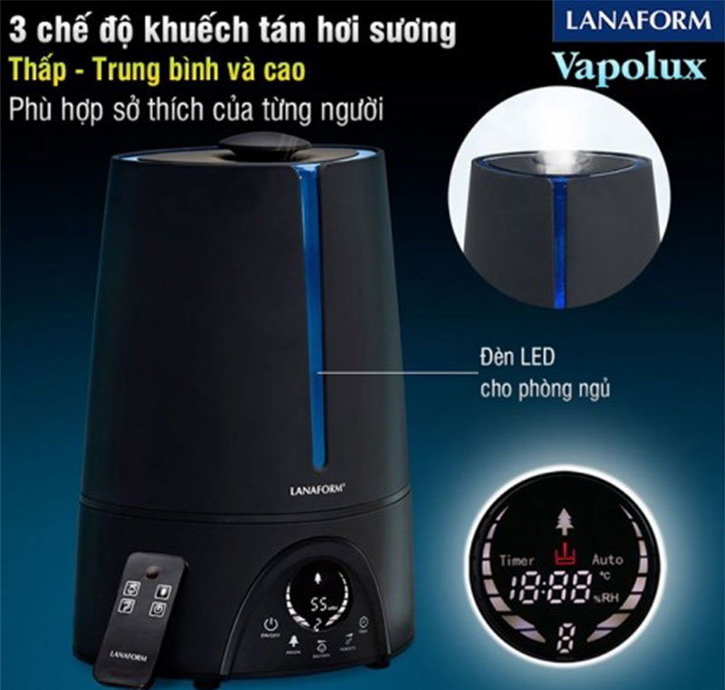 Máy tạo ẩm Lanaform Vapolux LA120119 - Hàng chính hãng