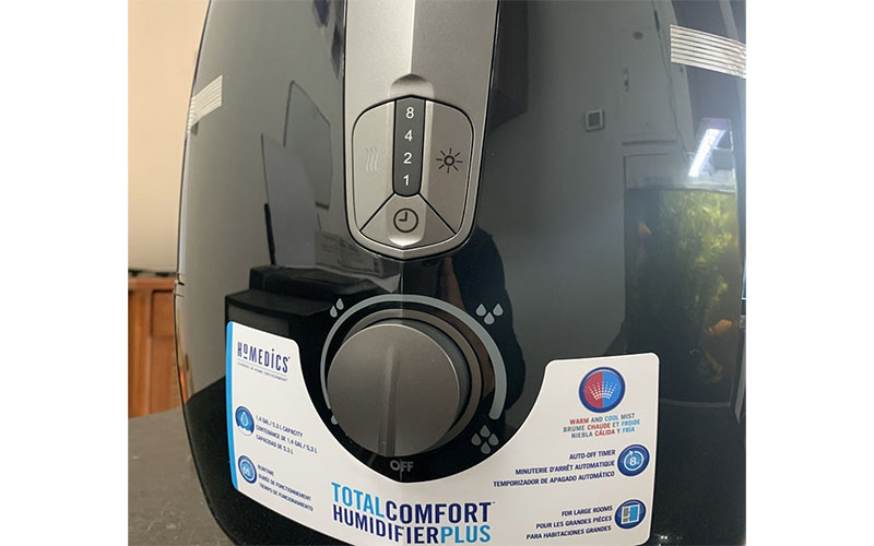 Máy tạo độ ẩm siêu âm khử khuẩn HoMedics UHE-WM15A - Hàng chính hãng