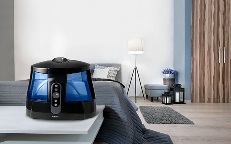 Máy tạo độ ẩm siêu âm khử khuẩn HoMedics UHE-WM70A - Hàng chính hãng