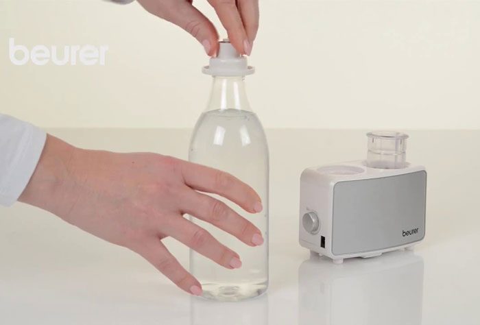 Máy tạo ẩm siêu âm mini Beurer LB12 - Hàng chính hãng