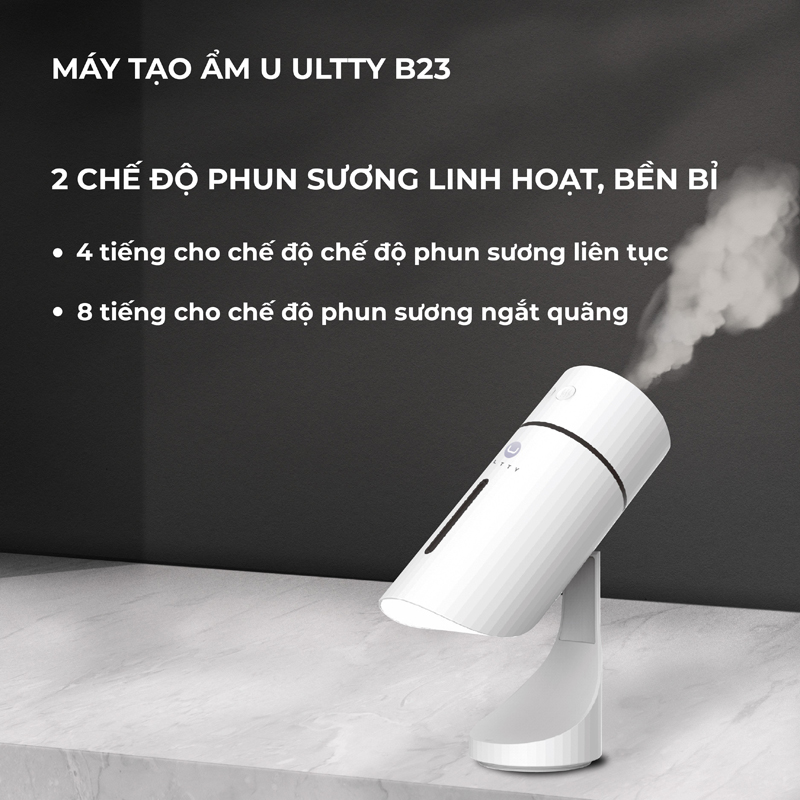 Có 2 chế độ phun sương: Phun sương liên tục và phun sương ngắt quãng