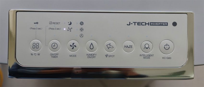 Máy tạo ẩm và lọc không khí Sharp KC-G60EV-W - Hàng chính hãng