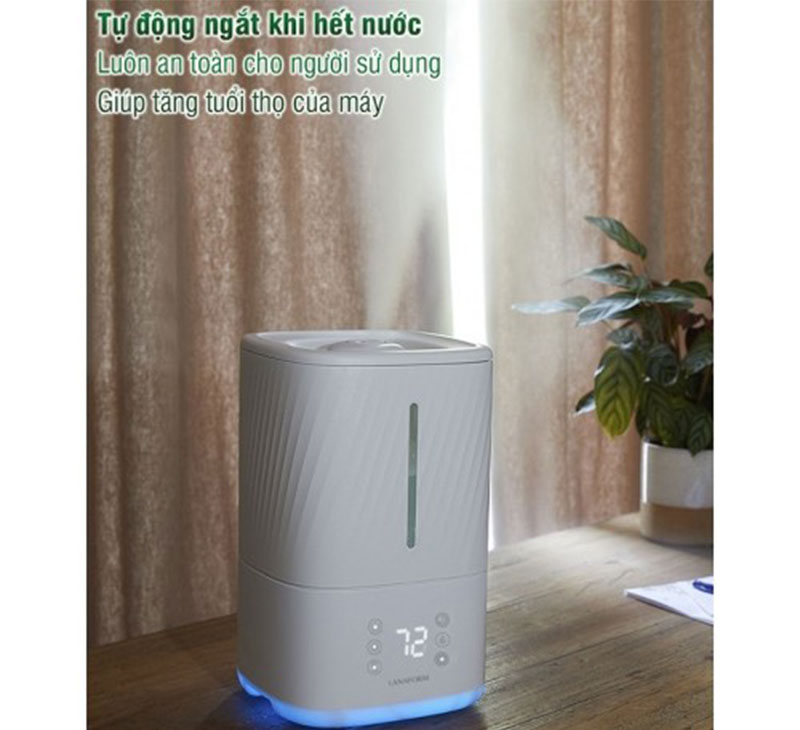 Máy tạo ẩm và khuếch tán tinh dầu công nghệ siêu âm Lanaform Napo LA120125 - Hàng chính hãng