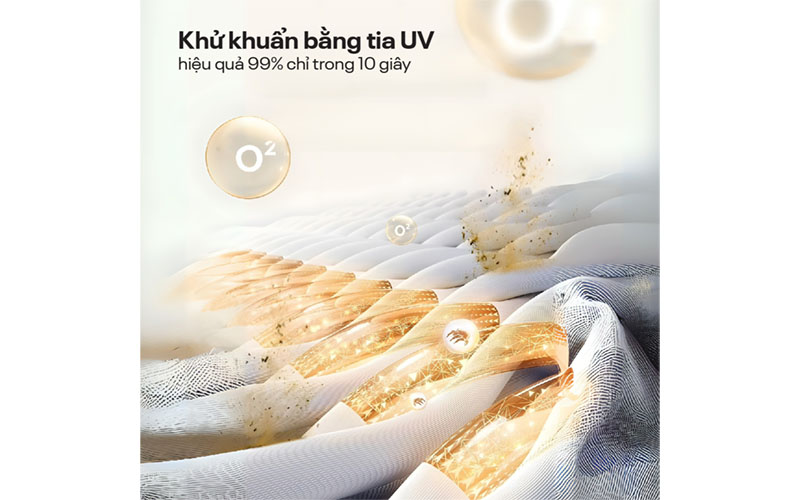 Chức năng khử khuẩn của Máy tạo ẩm, xông tinh dầu, khử khuẩn UV Fujihome HM09UV2