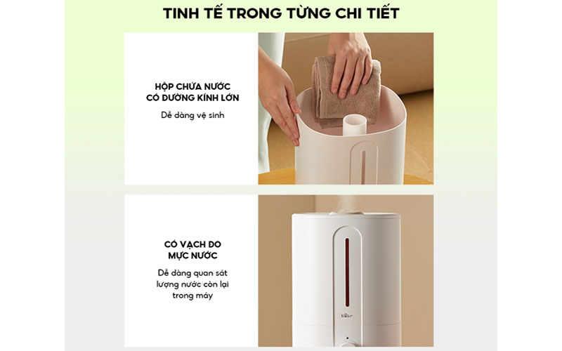Máy tạo độ ẩm Bear SB-TA50M - Hàng chính hãng