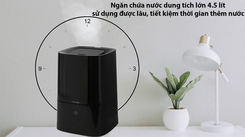 Máy tạo độ ẩm bằng sóng siêu âm UV Lacuzin LCZ819 - Hàng chính hãng