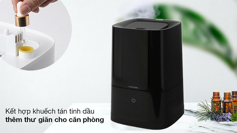 Máy tạo độ ẩm bằng sóng siêu âm UV Lacuzin LCZ819 - Hàng chính hãng
