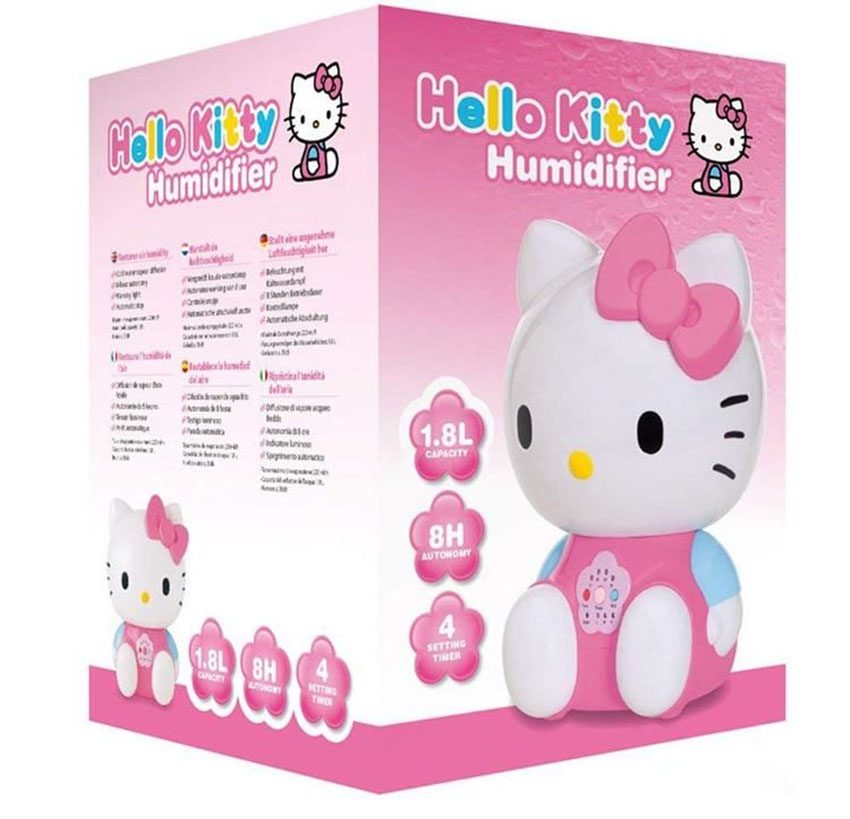 Máy tạo ẩm công nghệ siêu âm Lanaform Hello Kitty LA120116 - Hàng chính hãng
