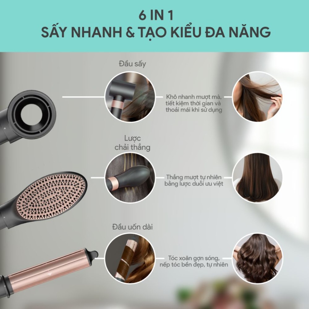 Máy tạo kiểu tóc BlueStone HSB-1768 - Hàng chính hãng