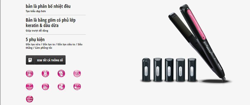 Máy tạo kiểu tóc Panasonic EH-HV52-K645 - Hàng chính hãng