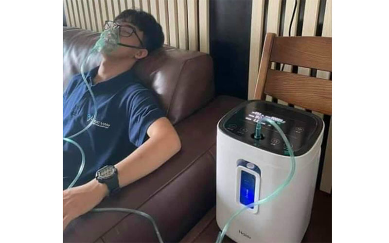 Máy tạo oxy gia đình HIDGEEM PLUS - Hàng chính hãng