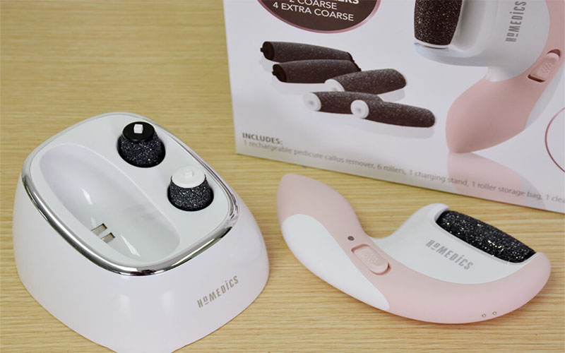 Máy tẩy tế bào chết gót chân Homedics PED-1301