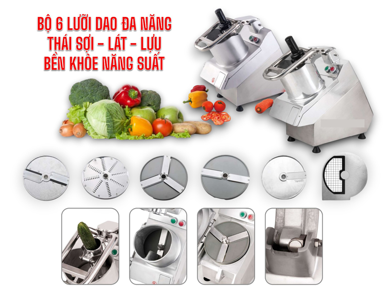 Máy thái rau củ quả VC65 - Hàng chính hãng