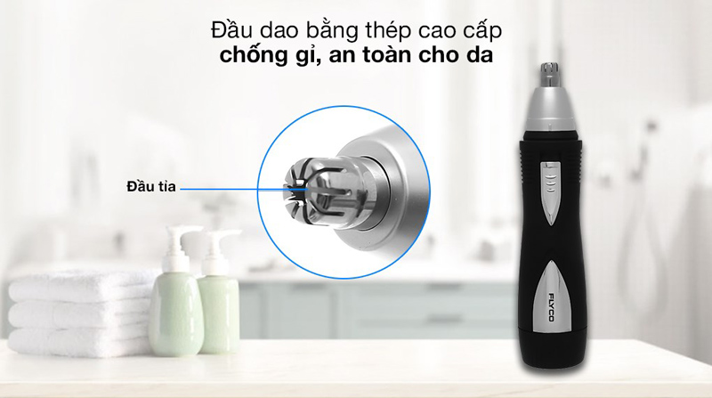 Máy cắt tỉa lông mũi Flyco FS7805VN - Hàng chính hãng