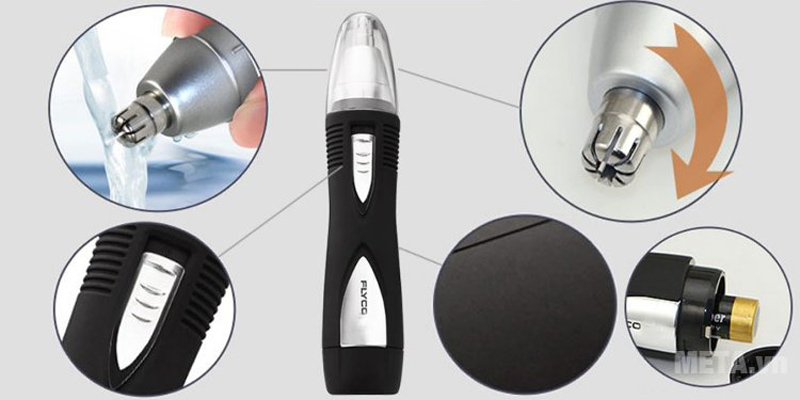 Máy cắt tỉa lông mũi Flyco FS7805VN - Hàng chính hãng