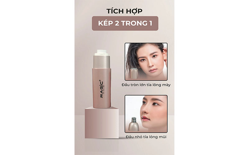 Máy tỉa lông mũi Magic Eco B-50 - Hàng chính hãng