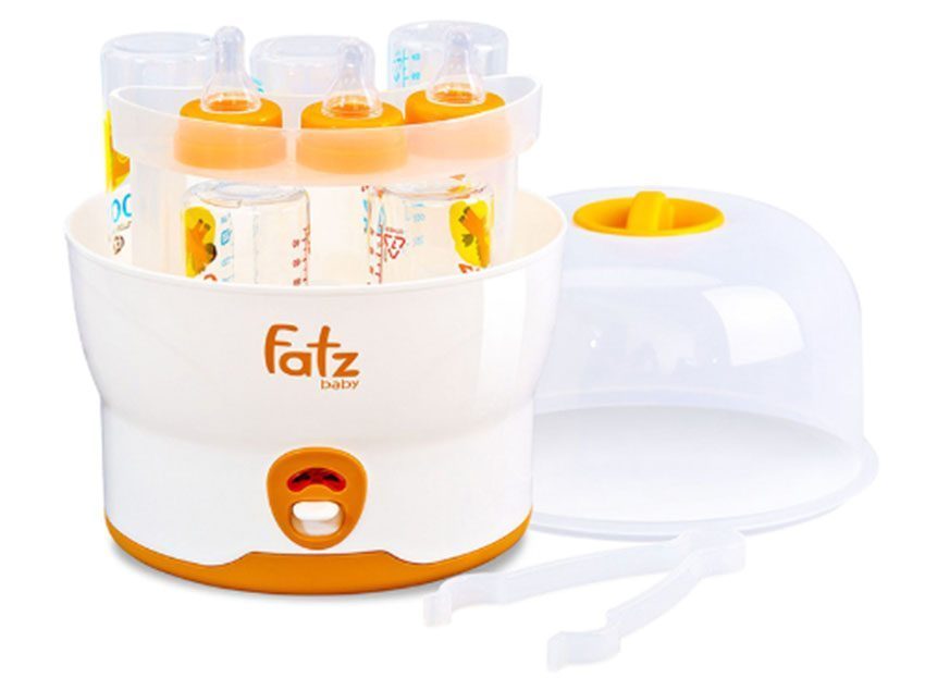Máy tiệt trùng 6 bình sữa FatzBaby FB4019SL - Hàng chính hãng