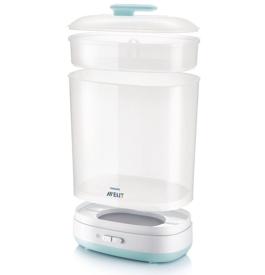 Máy tiệt trùng bình sữa 2 trong 1 Philips Avent 922.03 - Hàng chính hãng