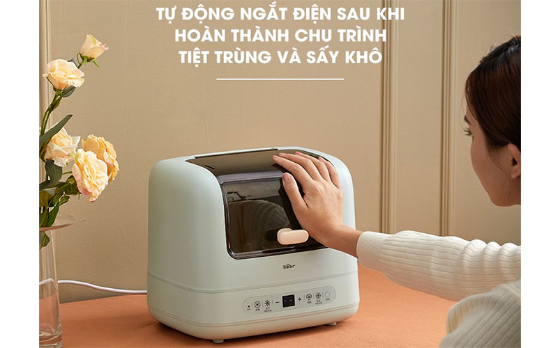 Máy tiệt trùng bình sữa Bear SB-MTT17 - Hàng chính hãng