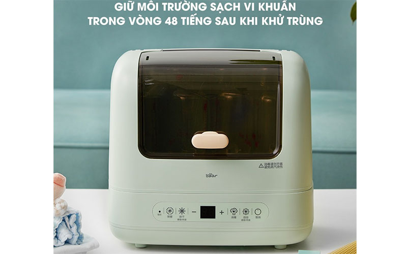Máy tiệt trùng bình sữa Bear SB-MTT17 - Hàng chính hãng