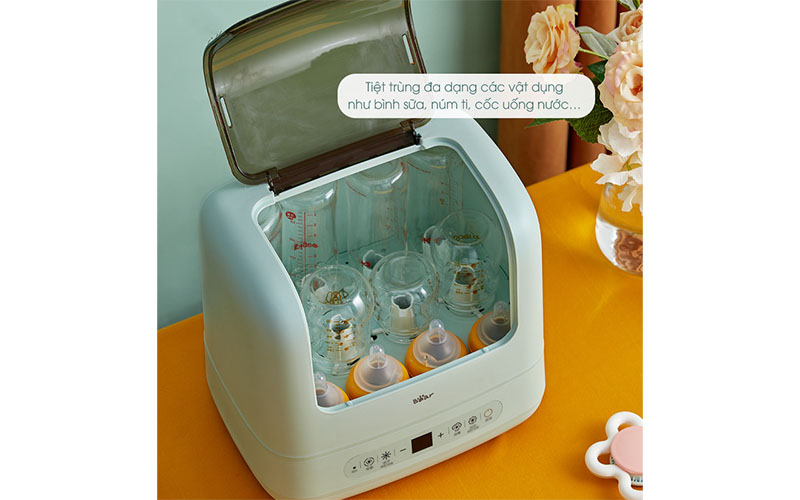 Máy tiệt trùng bình sữa Bear SB-MTT17 - Hàng chính hãng