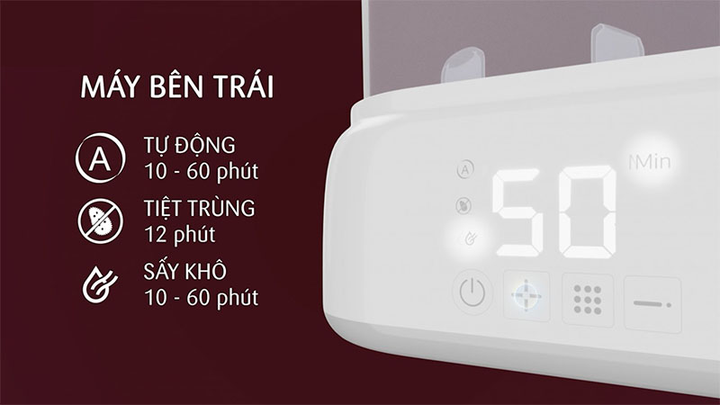 Máy tiệt trùng bình sữa Fatzbaby Multimax 2 FB9013SL