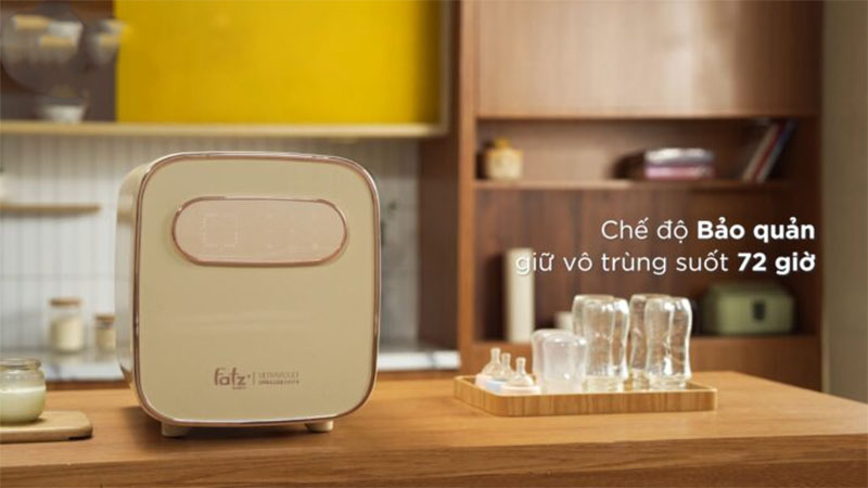 Máy tiệt trùng sấy khô UVC LED King 6 Fatzbaby FB4723VN - Hàng chính hãng