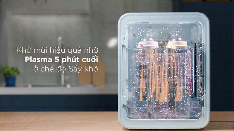 Máy tiệt trùng sấy khô khử mùi PLASMAX 6 Fatzbaby FB4822FK - Hàng chính hãng