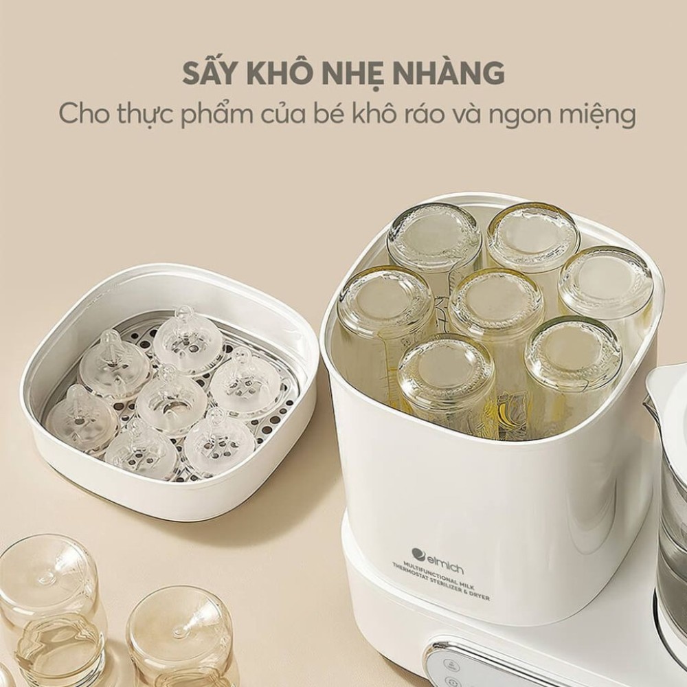 Máy tiệt trùng sấy khô và đun nước đa năng Elmich PTE-8781 - Hàng chính hãng