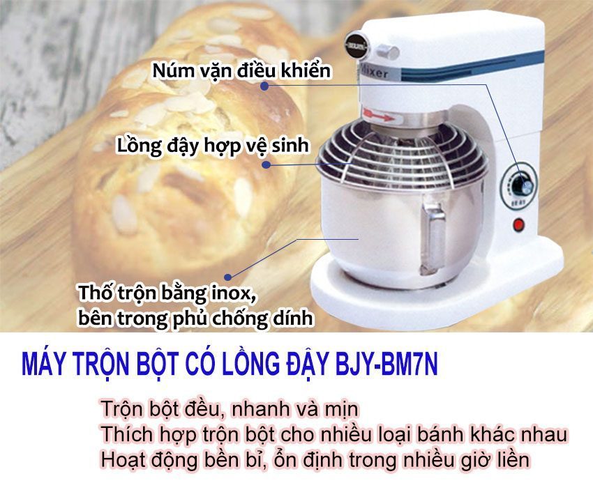 Máy trộn bột Berjaya  BJY-BM7N - Hàng chính hãng