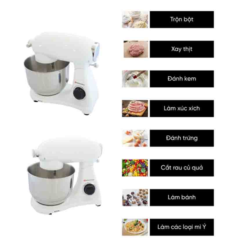 Máy trộn đa năng Kuchenzimmer 002806 - Hàng chính hãng