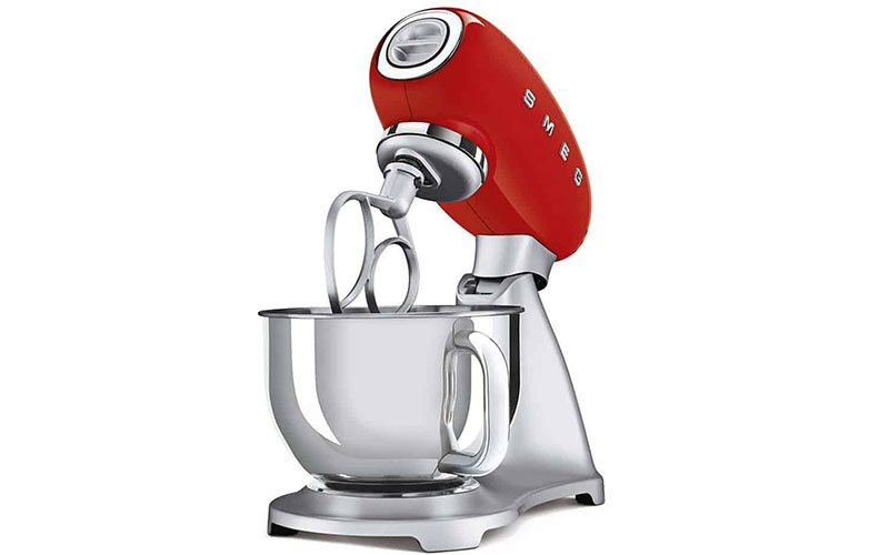 Máy trộn bột Smeg SMF02RDEU Red - Hàng chính hãng