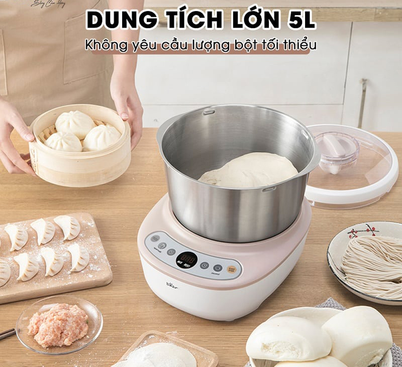 Máy nhồi bột Bear 5L DM-B50V1 - Hàng chính hãng