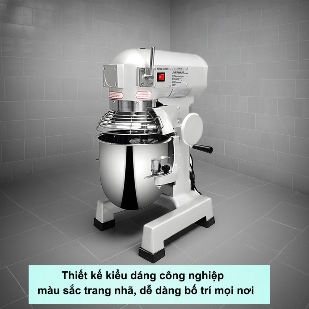 Máy trộn bột công nghiệp Vigevr WG-B40 thiết kế hiện đại