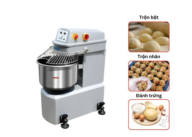 Máy trộn bột công nghiệp Homat HM-120A - Hàng chính hãng