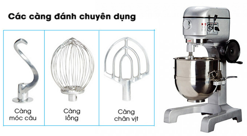 Máy trộn bột công nghiệp Homat HM-401 - Hàng chính hãng