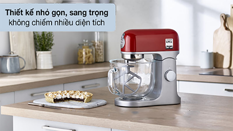 Máy trộn bột đa năng Kenwood KMX754RD - Hàng chính hãng