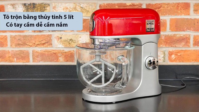Máy trộn bột đa năng Kenwood KMX754RD - Hàng chính hãng