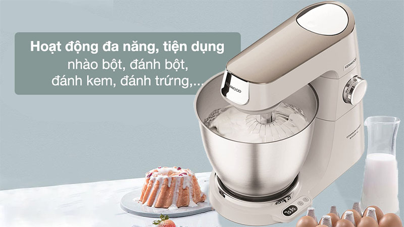 Máy trộn đa năng Kenwood KVL65.001WH - Hàng chính hãng