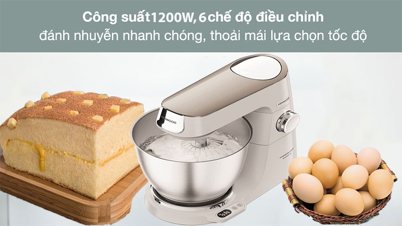 Máy trộn đa năng Kenwood KVL65.001WH - Hàng chính hãng