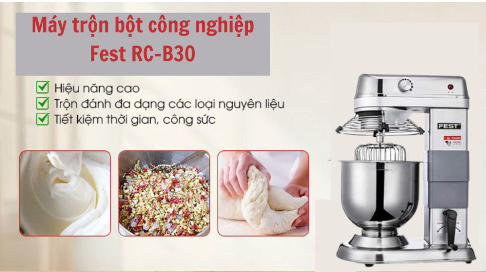 Máy trộn bột Fest RC-B30 - Hàng chính hãng