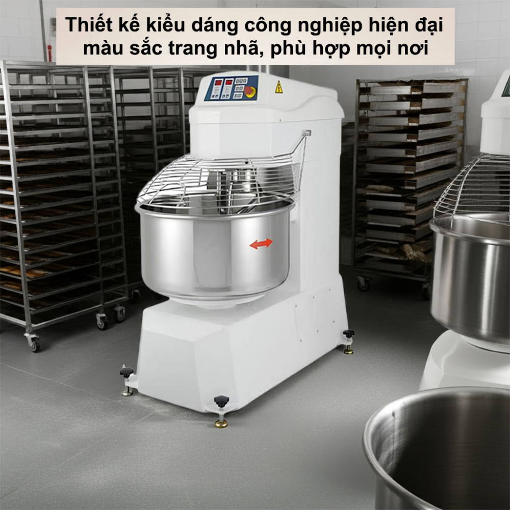 Máy trộn bột xoắn ốc công nghiệp Vigevr BND-75KG - Hàng chính hãng