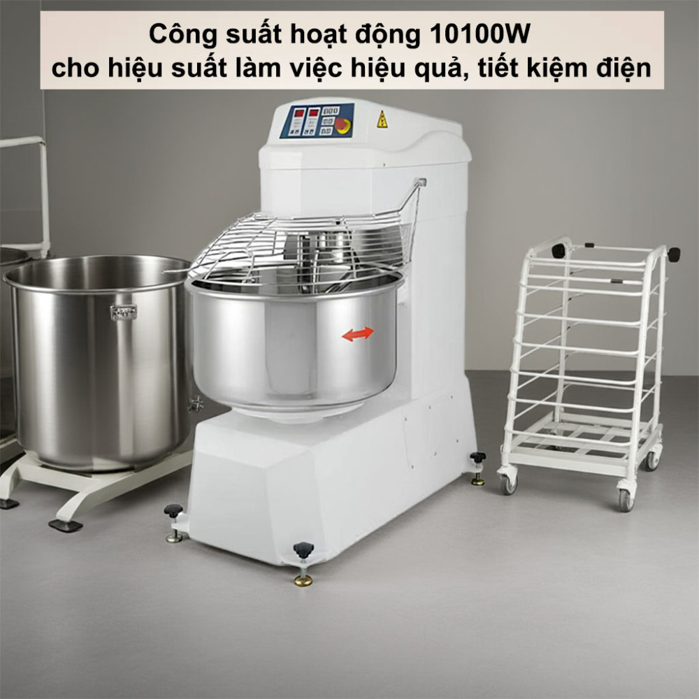 Máy trộn bột xoắn ốc công nghiệp Vigevr BND-75KG - Hàng chính hãng