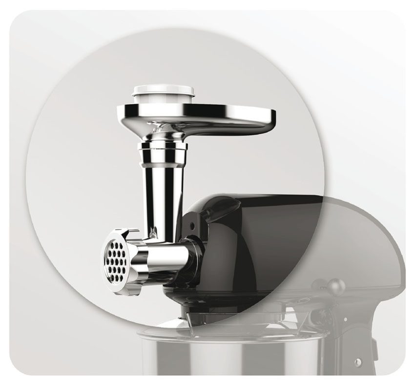 Cối xay thịt sử dụng kết hợp với Máy trộn đa năng Hafele FM305 535.43.128